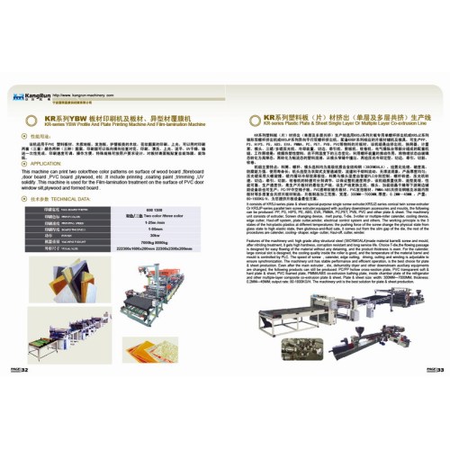 PVC/PP/PE/HIPS sheet extrusion production line