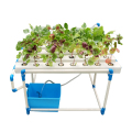 kvadratisk PVC nft hydroponic system