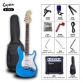 Electric Guitar with Guitar speaker Amp Beginner Kit