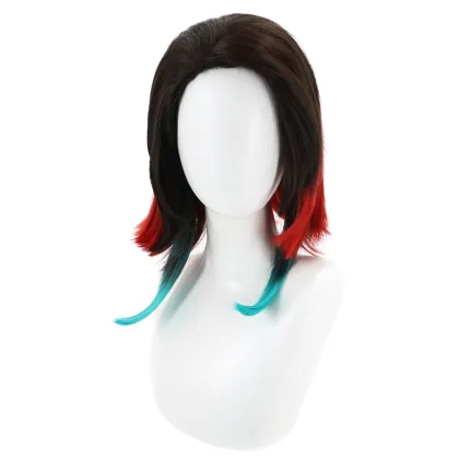 Enmu Anime Cosplay Wig - Kimetsu No Yaiba Series for Boys