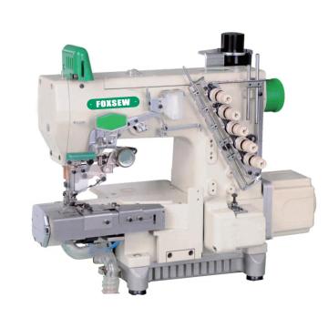 Machine à coudre à emboîtement direct dans le lit avec tondeuse automatique et tondeuse gauche