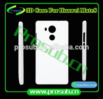 3d sublimation diy blank cell phone case cover skin for SFP- Huawei Mate8