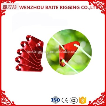 Aluminum Camping Guyline Tensioner / Three Holes Metal Cord Stopper / Outdoor Camping Hiking Quick Knot