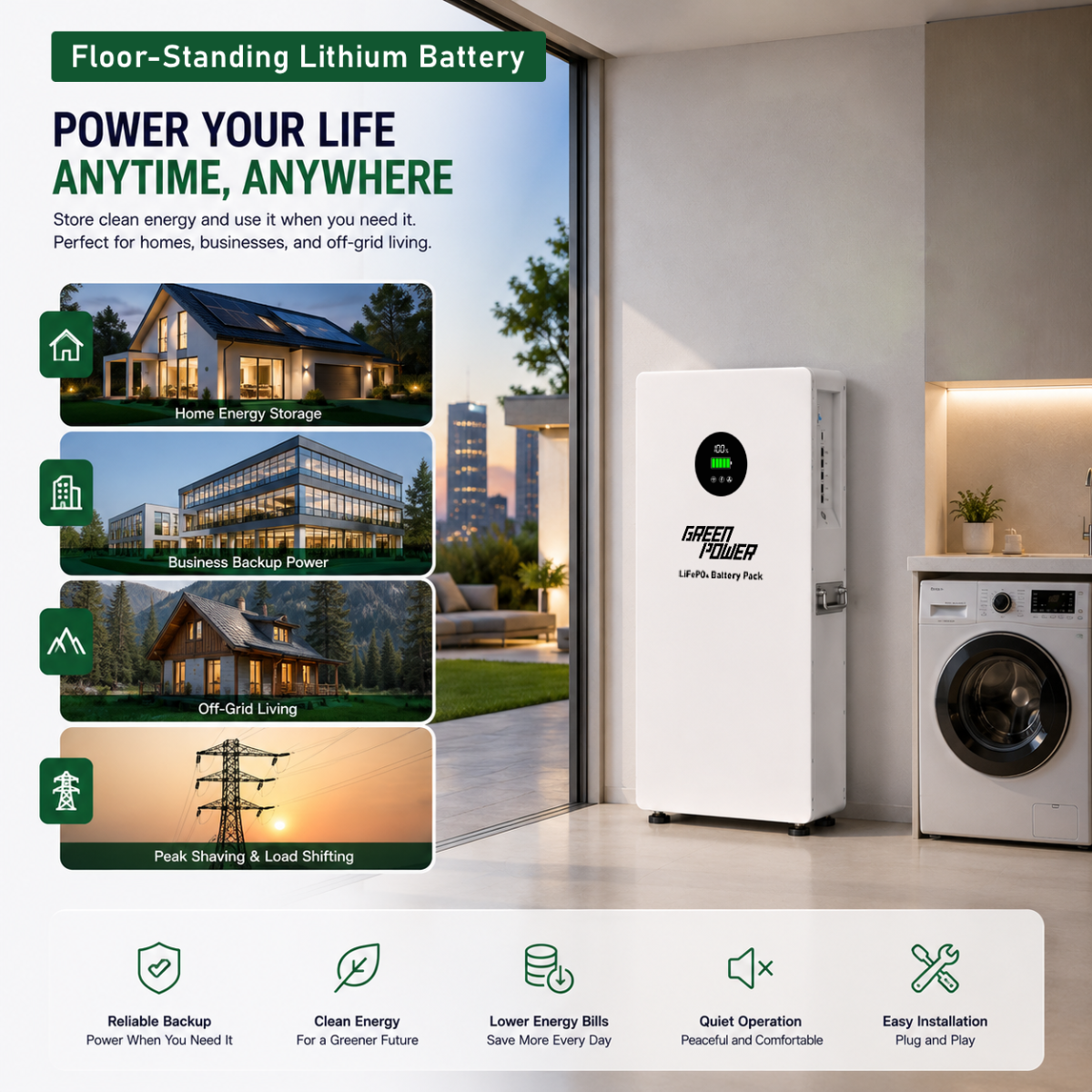 04-GP-16kwh-lifepo4-home-battery-suitable-applications