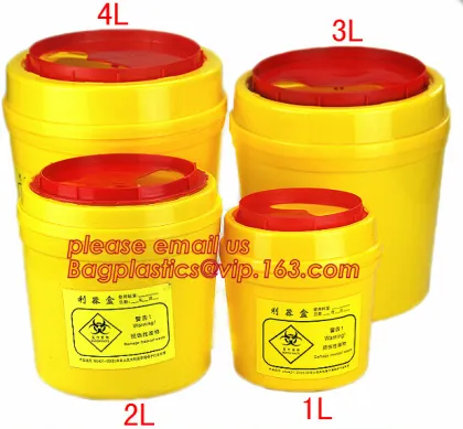 3/5/8/10/15 liter square Sharp Container Sharp Box Medical sharps disposal container