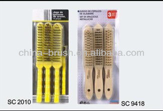 plastic handle wire brush