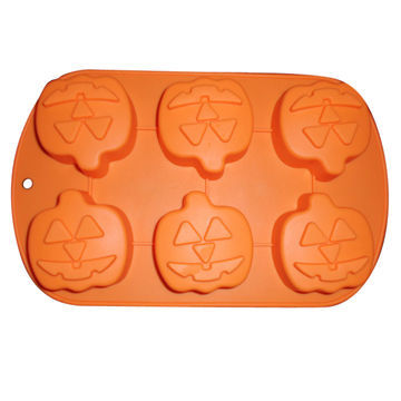Pumpkin shaped 3D Eco-friendly silicone mold for DIY cake mold baking & pastry mold