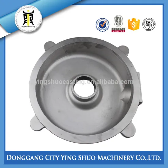 Water pump stainless steel case, cast steel pump case, cast pump housings