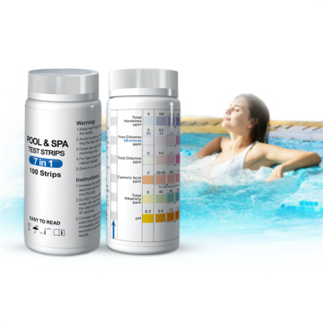 Pool -Teststreifen freies Chlor
