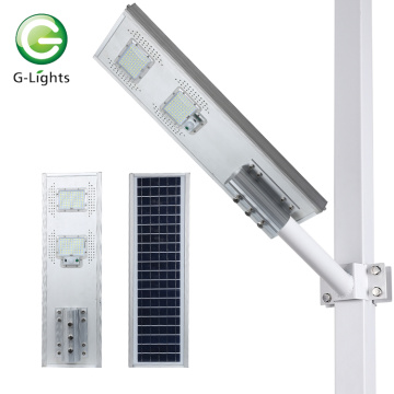 Economia de energia em uma lâmpada de rua solar