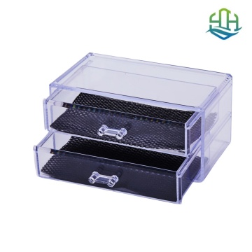 Boîte de rangement décorative nordique à 2 niveaux