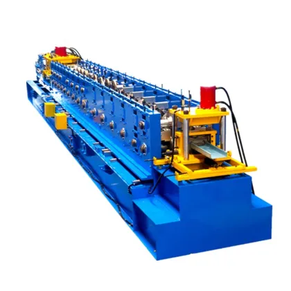 Prefab Automatic C Purlin Type Steel Frame & Purlin Roll Forming Machines