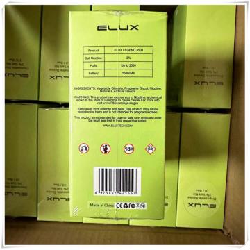 Elux Legend 3500 Puffs Vape Birmingham Birmingham