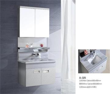 2014 Hot Sale Modern Bathroom Furniture Stainless Steel Bathroom Cabinet