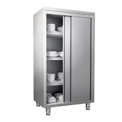 Kitchen Steaming Cabinet with Double Sliding Door