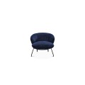 Modern Comfortable Hotel Furniture Adjustable Swivel Upholstered Fabric Metal Leg Armrest Leisure Office Chair With Heels