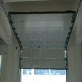 High speed rolling up overhead sectional door