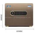 Tiger Electronic Safe z kluczem awaryjnym i hasłem