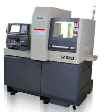 Swiss Type CNC Lathe with Dual Spindles