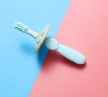 Baby Gum Care Silicone Baby Toothbrush