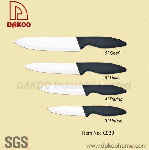Ceramic knife set