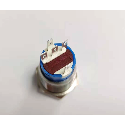 19 mm strömbrytare på / av metallknapp