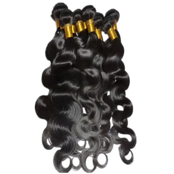 Factory Price 6A Virgin Brazilian Hair Body Wave Wavy 100% Unprocessed Remy Human Hair Extension