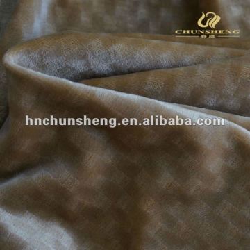 fashionable 100% Polyester velboa Embossed short plush car fabric