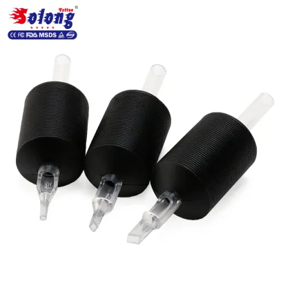 Solong Tattoo G603A-14RT 30mm Tattoo Tube 1.2 Inch ABS Tip Disposable Grip Tattoo