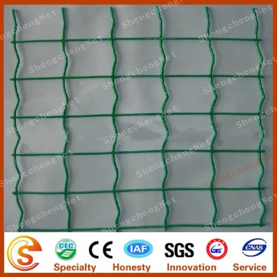 Waving euro wire mesh pvc holland wire mesh fencing