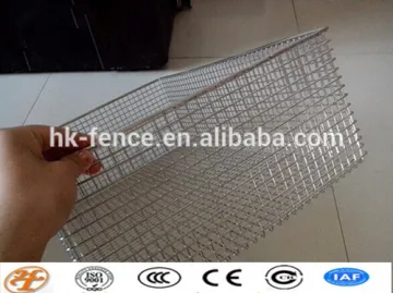 SS welded wire mesh basket direct factory