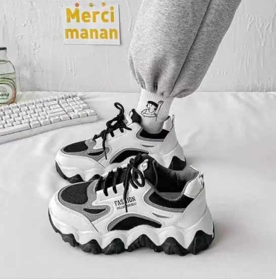 Wholesale Customizable Women's Fashion Casual Walking Sneakers