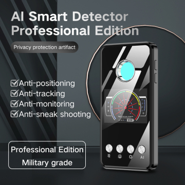 Detektor Sinyal Kelas Profesional: Pemindai Bug Spy Anti-Pelacakan Untuk Hotel, Kamera Mini, dan Perangkat Pemblokir Sinyal RF GPS