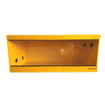 Gabinete de réptil colorido de PVC pintado feito sob encomenda