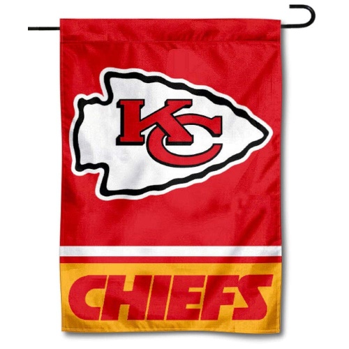 Custom NFL Kansas City Chiefs garden flags