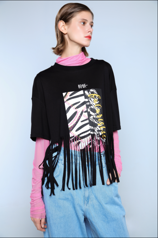 LONG TASSELS UP WAIST