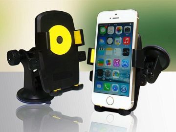 One Touch Universal Car Mount Holder For Iphone 4 4s 5s 5c Samsung Galaxy S4 S3 S2 S5