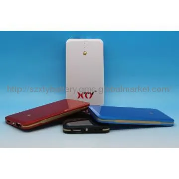 Cute slim power bank portable colorful travel battery replacement