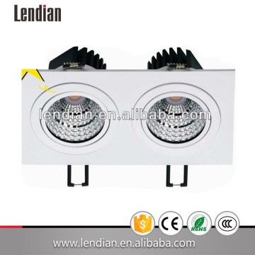 recessed 18w cob chip led grille light L03009-18