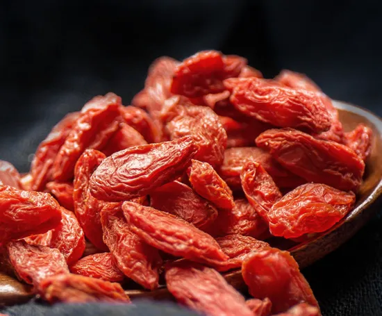 dried fruit agricultural red sweet goji berry wolfberry