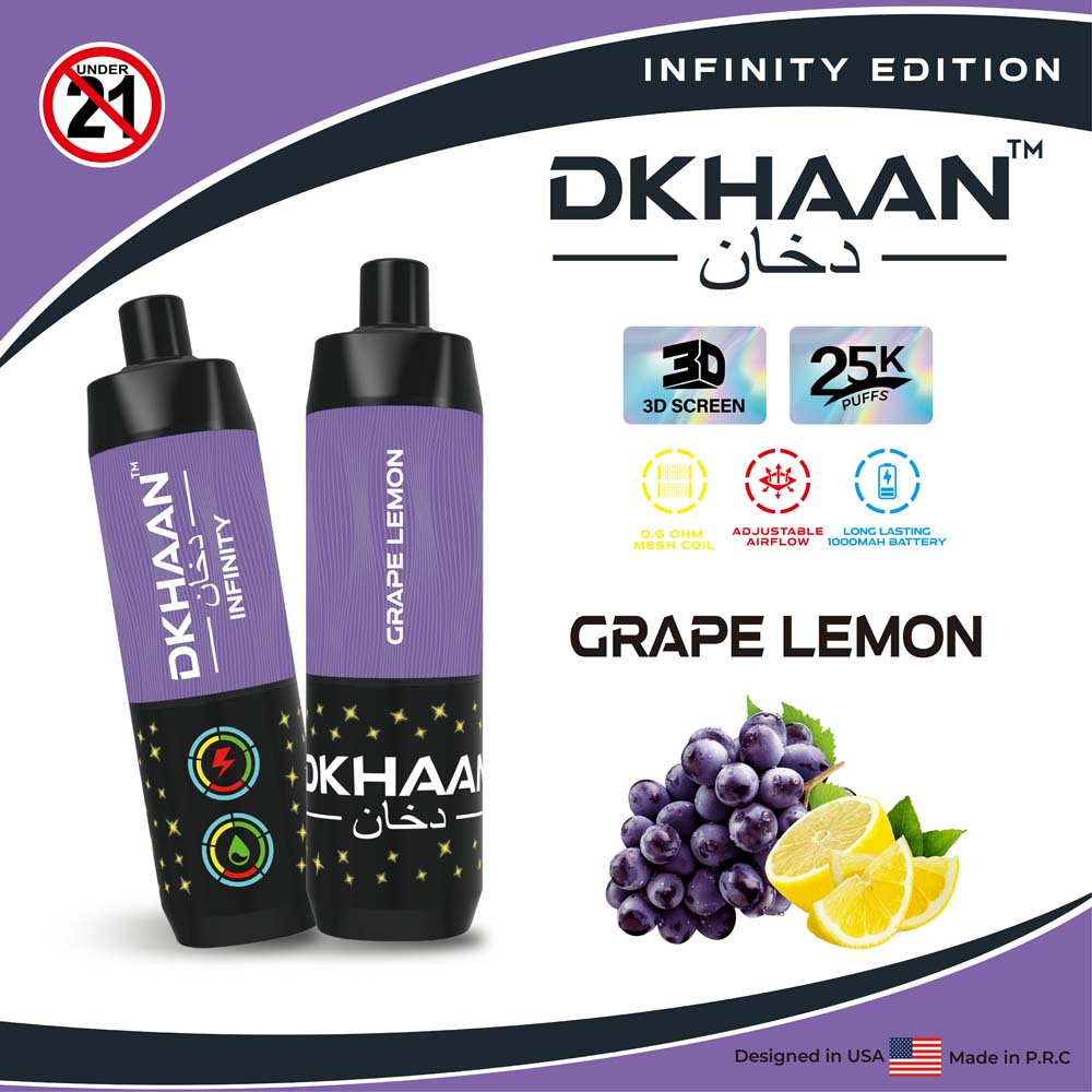 Disposalbe luckee Dkhaan 25000 puffs vape