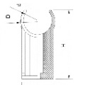 UPVC Pn10 DIN Clip หรือ Water Supply