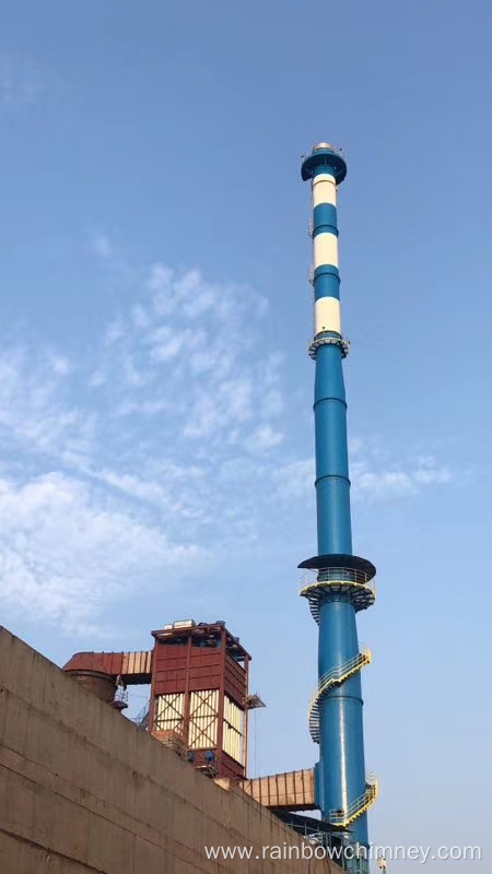 SCR environmental steel chimney