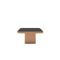 Diseño moderno Mesa de café cuadrada de lujo