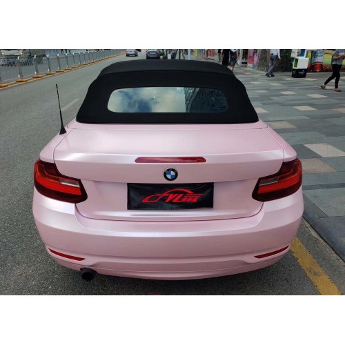 Pearl Matte Metallic Sakura Pink Car Wrap