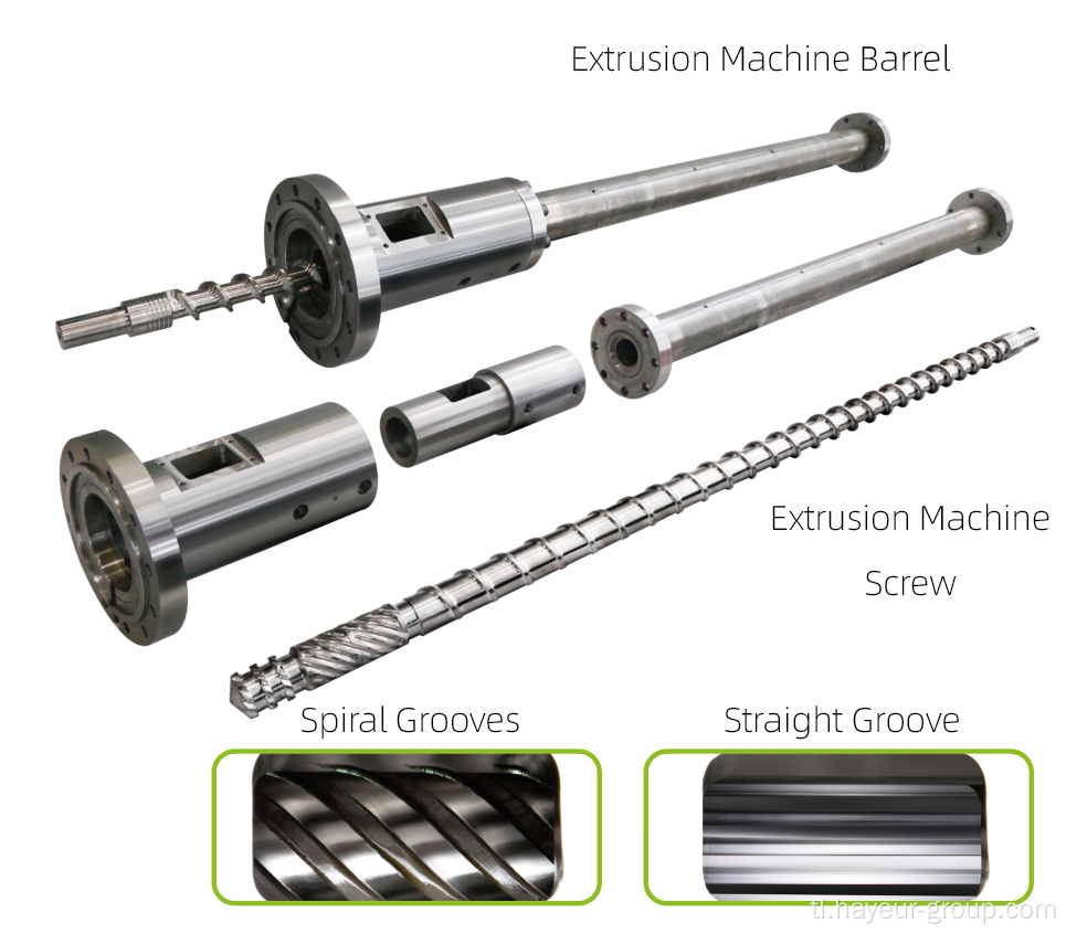 Single-screw para sa extrusion machine