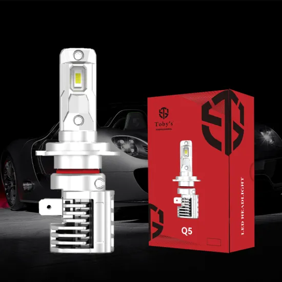 2024 Q Series High-Brightness LED Headlight Bulbs: 9005, 9006, H4, H7, 6000lm, 35W, 6000k for Cars