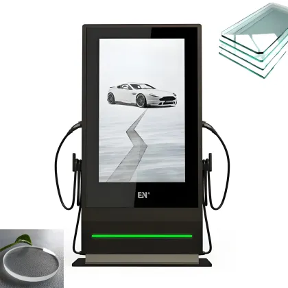 EV Charging Piles Display Glass