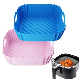 Home and Kitchen Gadgets Kitchen Utensils Non-Stick Baking Utensils Silicone Air Fryer Pot Oven Accessories Silicone Air Fryer