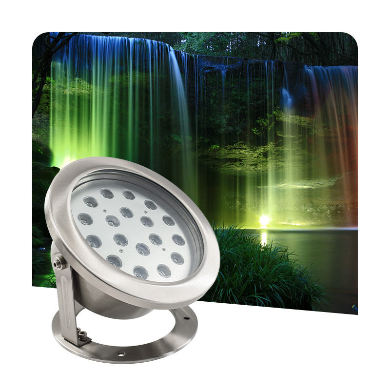 Lámpara de la fuente de la fuente de agua LED IP68 Lámpara submarina